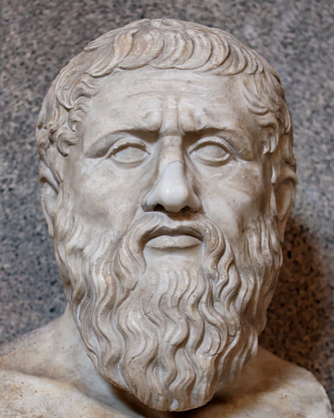 Plato - Vatican Museums, Public domain, via Wikimedia Commons